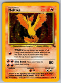 Moltres (12) 1st Edition Holo Holo Rare Fossil 12/62 MP 1999