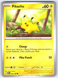 Pikachu Common SV: Scarlet & Violet 151 025/165 NM 2023