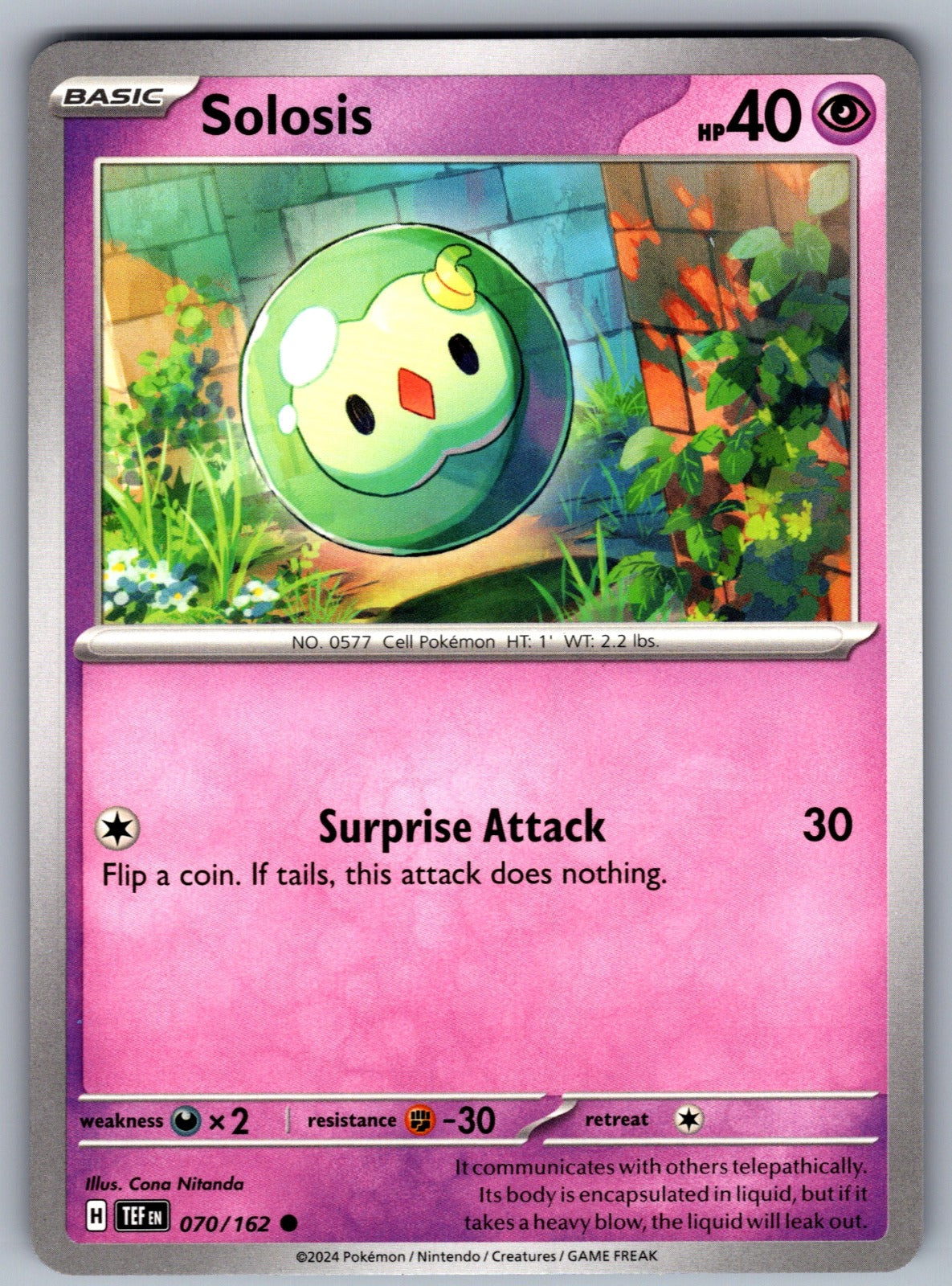 Solosis Common SV05: Temporal Forces 070/162 NM 2024