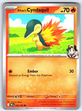 Ethan's Cyndaquil Common SV10: Destined Rivals 032/182 NM 2025