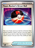 Team Rocket's Great Ball Uncommon SV10: Destined Rivals 175/182 NM 2025