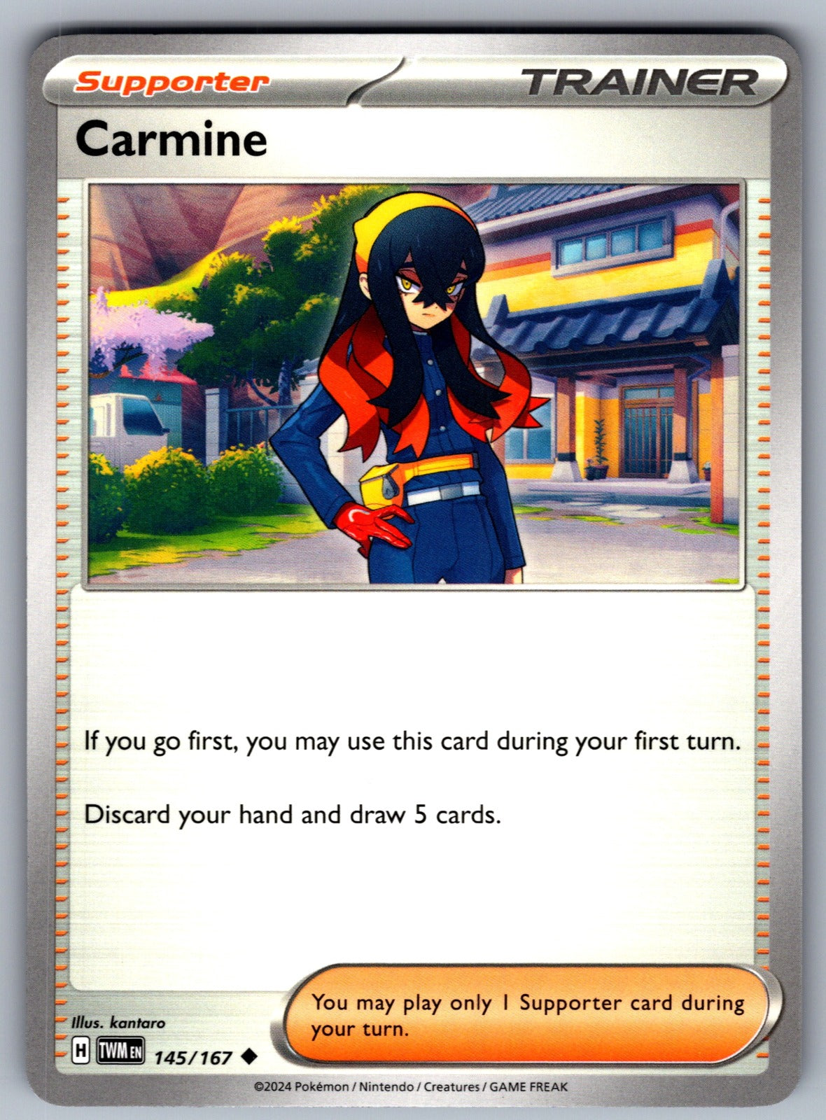 Carmine Uncommon SV06: Twilight Masquerade 145/167 NM 2024