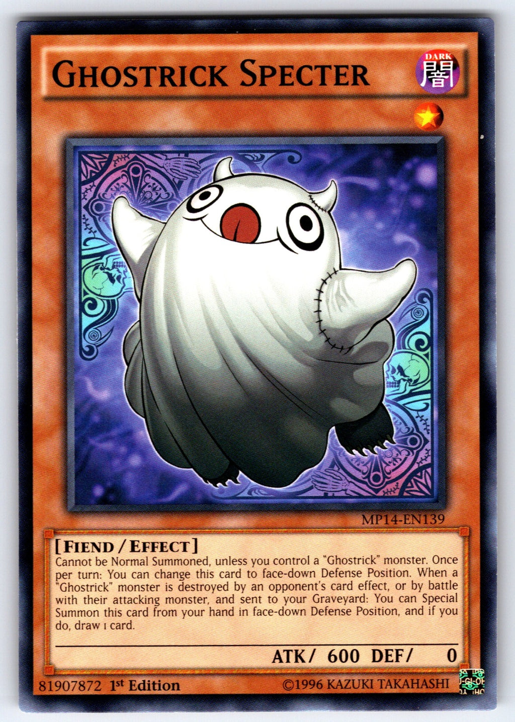 Ghostrick Specter Unlimited Common 2014 Mega-Tins Mega Pack MP14-EN139 NM 2014