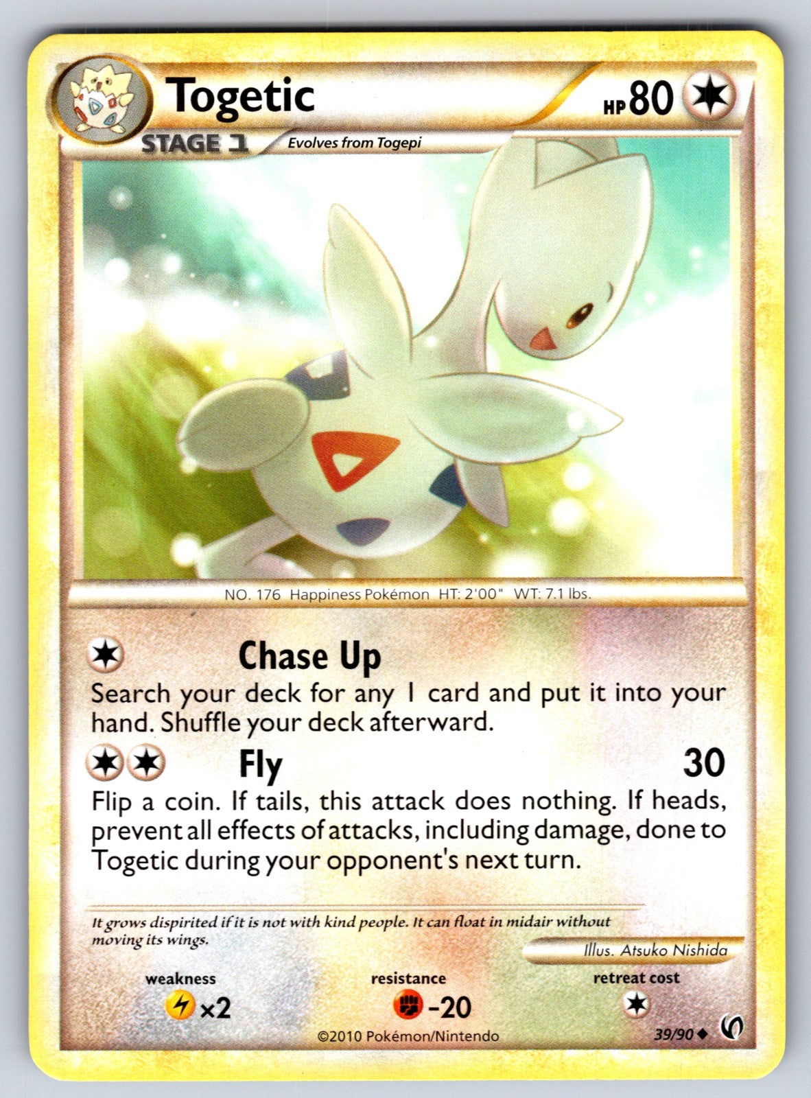 Togetic Uncommon Undaunted 39/90 LP 2010
