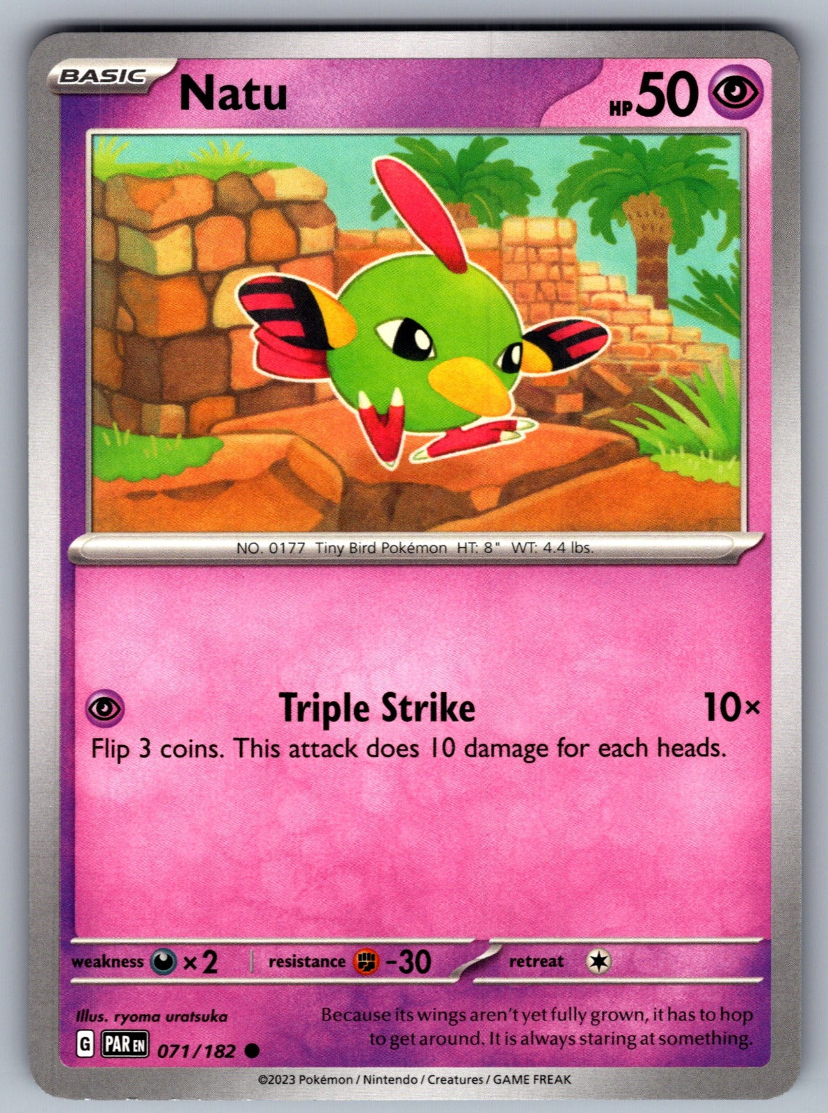 Natu Common SV04: Paradox Rift 071/182 NM 2023