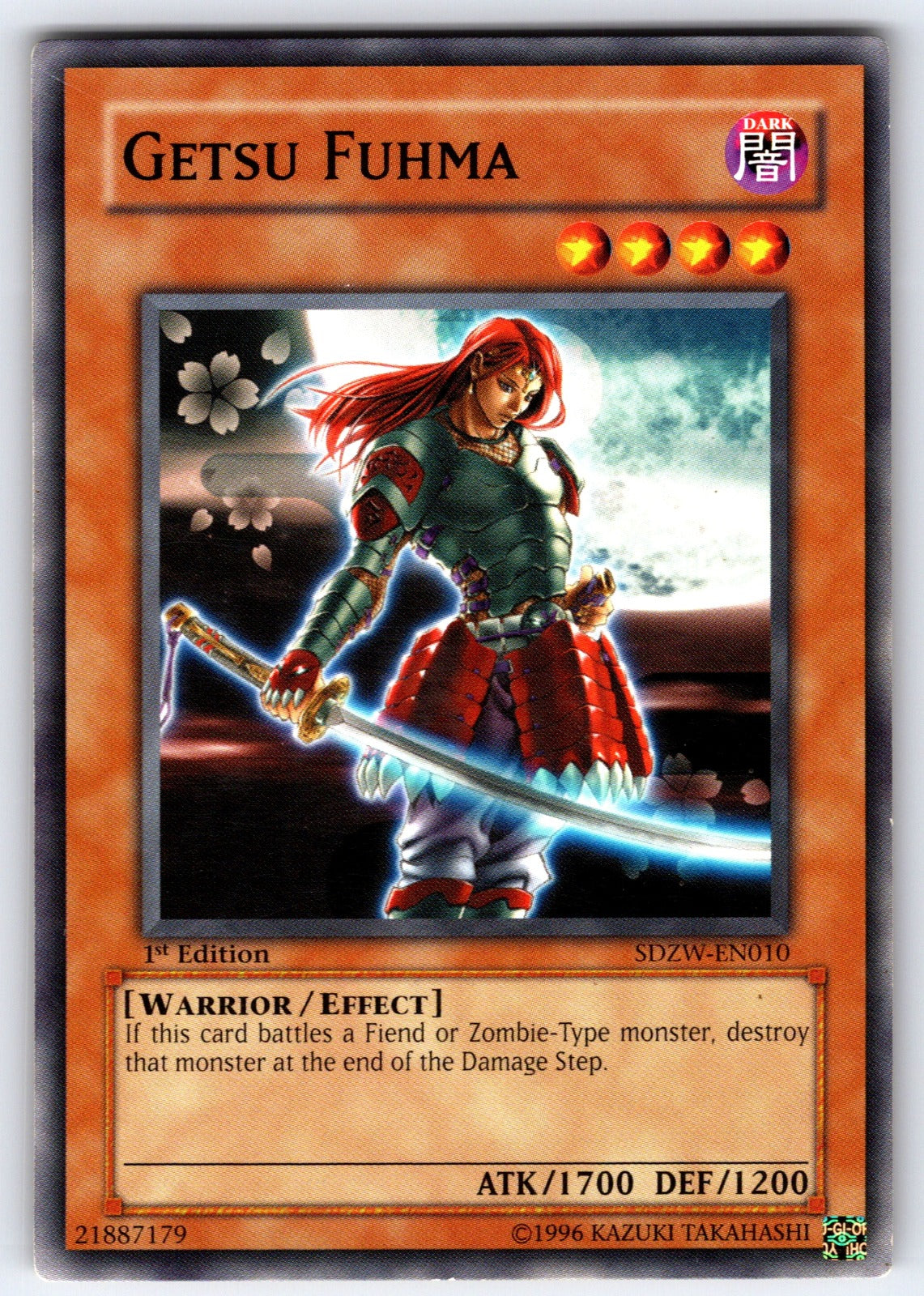 Getsu Fuhma Unlimited Common Dark Revelation Volume 2 DR2-EN090 LP 2005