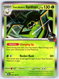 Team Rocket's Spidops Holo Rare SV10: Destined Rivals 020/182 NM 2025