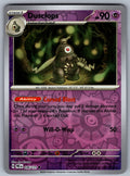 Dusclops Reverse Holo Common SV: Prismatic Evolutions 036/131 NM 2025