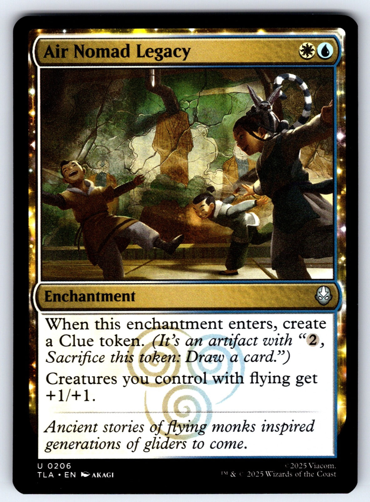Air Nomad Legacy U Avatar: The Last Airbender 206 NM 2025