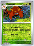 Parasect Reverse Holo Uncommon SV: Scarlet & Violet 151 047/165 NM 2023