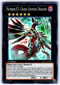 Number C5: Chaos Chimera Dragon 1st Edition Super Rare Dragons of Legend DRLG-EN