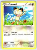 Meowth Common Boundaries Crossed 106/149 LP 2012