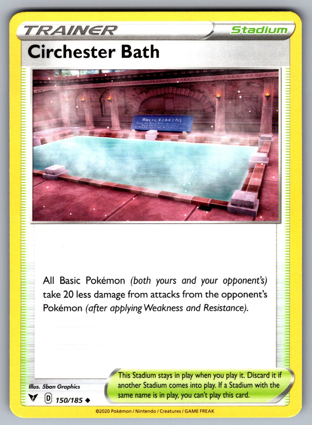 Circhester Bath Uncommon SWSH04: Vivid Voltage 150/185 NM 2020