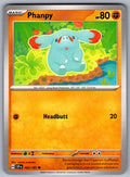 Phanpy Common SV08: Surging Sparks 102/191 NM 2024