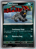 Poochyena Common SV06: Twilight Masquerade 113/167 NM 2024