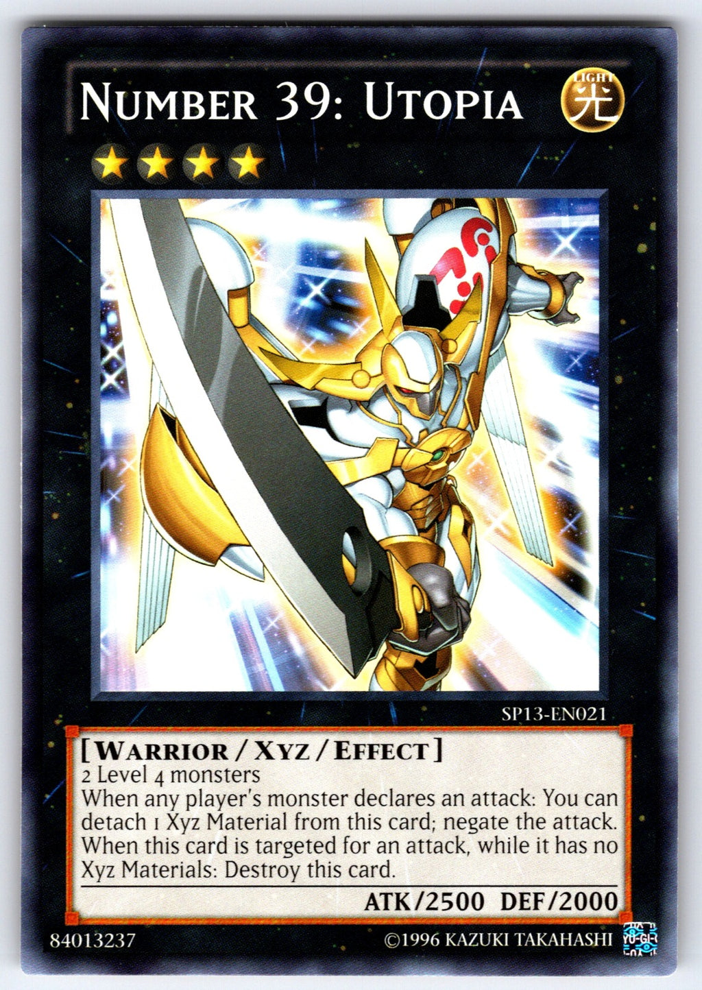 Number 39: Utopia Unlimited Common Star Pack 2013 SP13-EN021 NM 2013