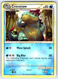 Croconaw Uncommon HeartGold SoulSilver 38/123 LP 2010