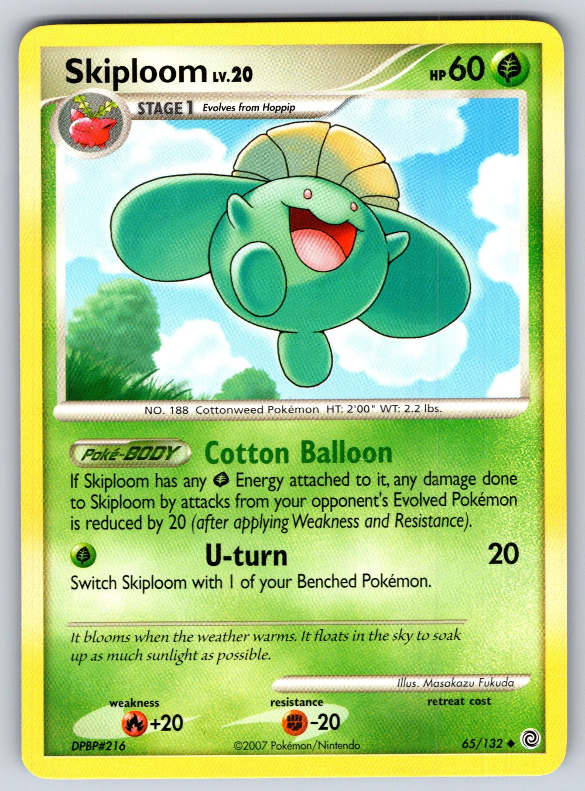 Skiploom Uncommon Secret Wonders 65/132 LP 2007