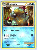 Croconaw Uncommon HeartGold SoulSilver 38/123 LP 2010