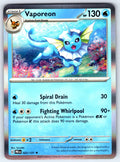 Vaporeon Holo Rare SV: Prismatic Evolutions 022/131 NM 2025
