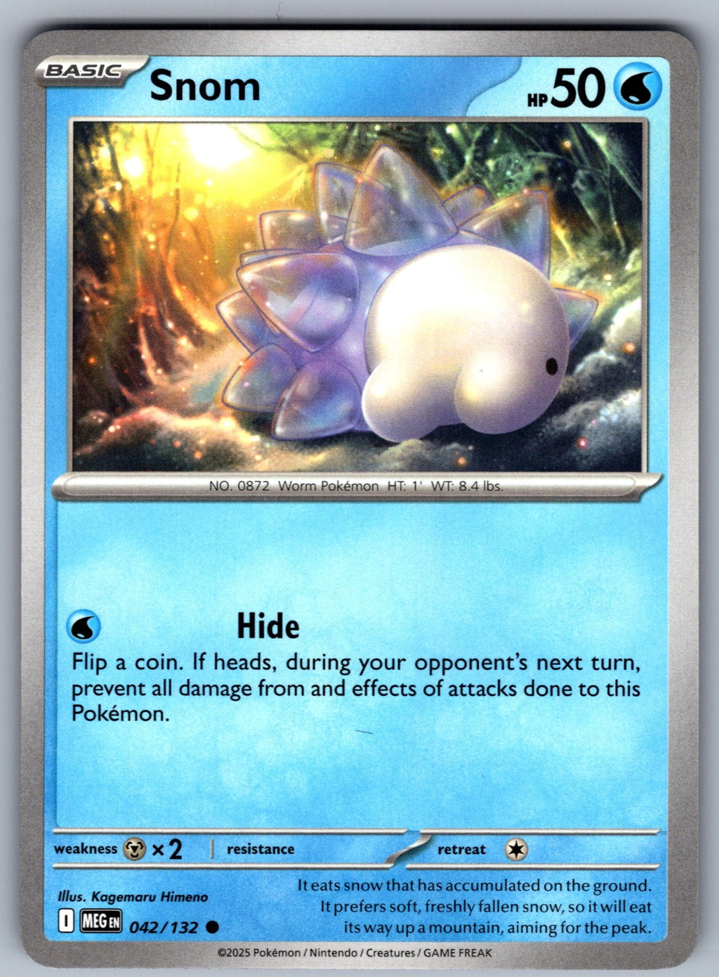 Snom Common ME01: Mega Evolution 042/132 NM 2025