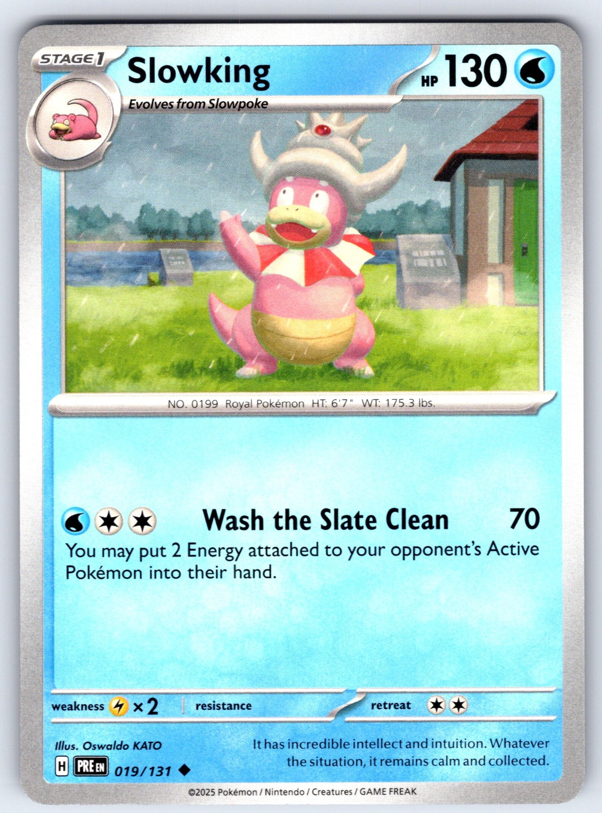 Slowking Uncommon SV: Prismatic Evolutions 019/131 NM 2025