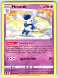 Meowstic Uncommon SWSH12: Silver Tempest 082/195 NM 2022