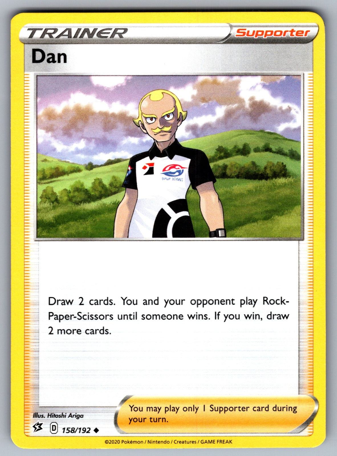 Dan Uncommon SWSH02: Rebel Clash 158/192 NM 2020