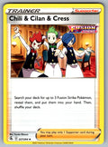 Chili & Cilan & Cress Uncommon SWSH08: Fusion Strike 227/264 NM 2021