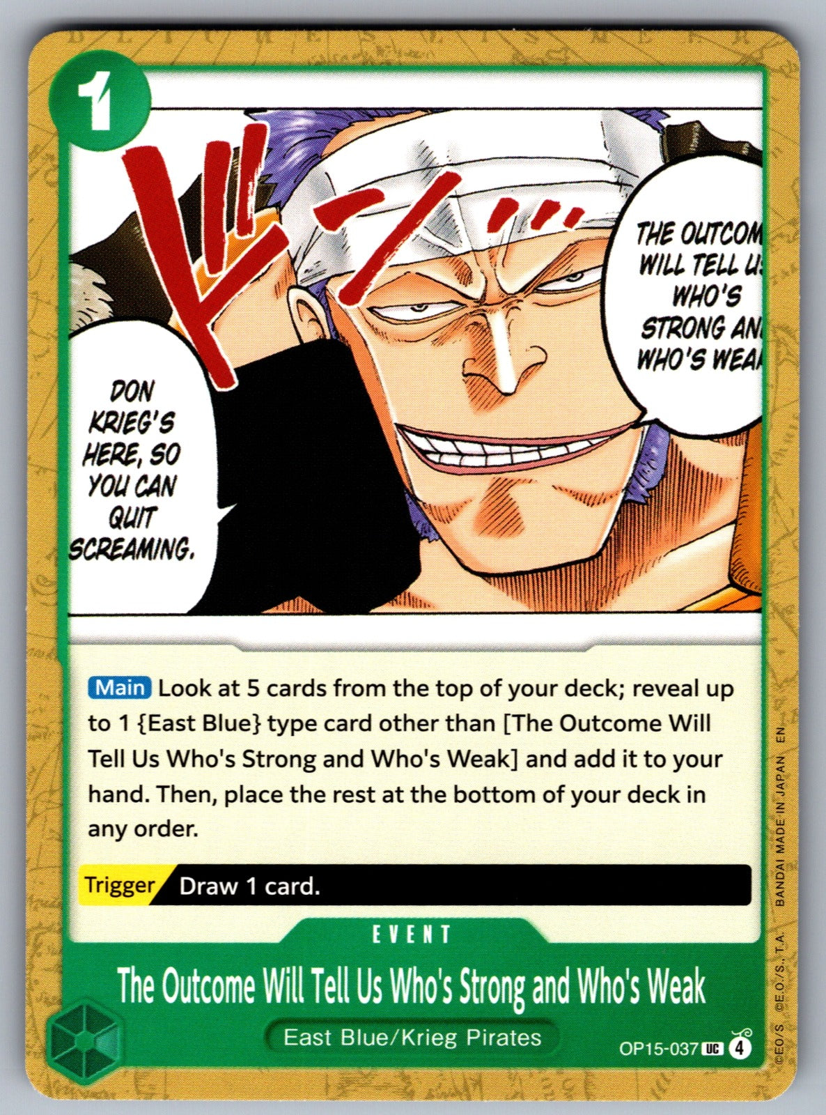 The Outcome Will Tell Us Who's Strong and Who's Weak UC Adventure on Kami's Isla