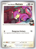 Team Rocket's Rattata Common SV10: Destined Rivals 147/182 NM 2025