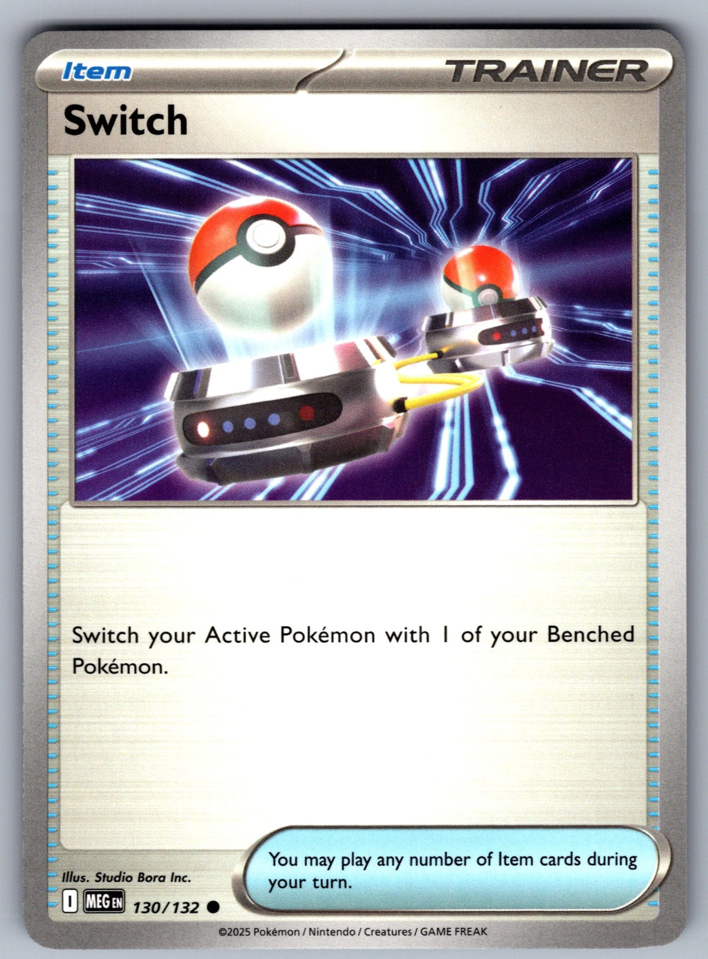 Switch Common ME01: Mega Evolution 130/132 NM 2025