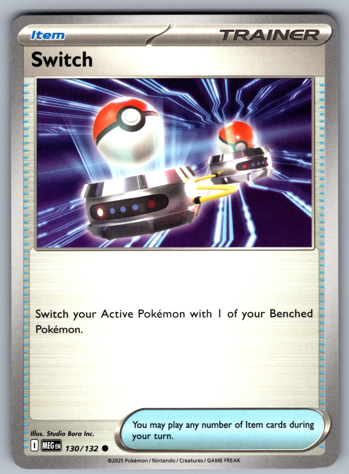 Switch Common ME01: Mega Evolution 130/132 NM 2025