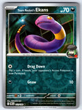 Team Rocket's Ekans Common SV10: Destined Rivals 112/182 NM 2025