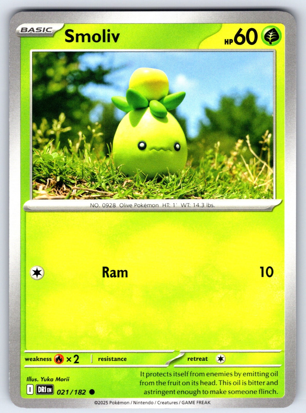 Smoliv Common SV10: Destined Rivals 021/182 NM 2025