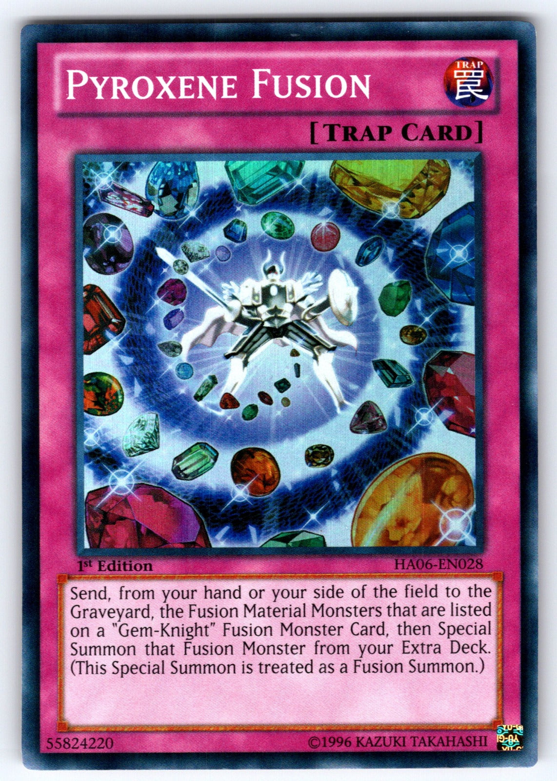 Pyroxene Fusion Unlimited Super Rare Hidden Arsenal 6: Omega Xyz HA06-EN028 NM 2