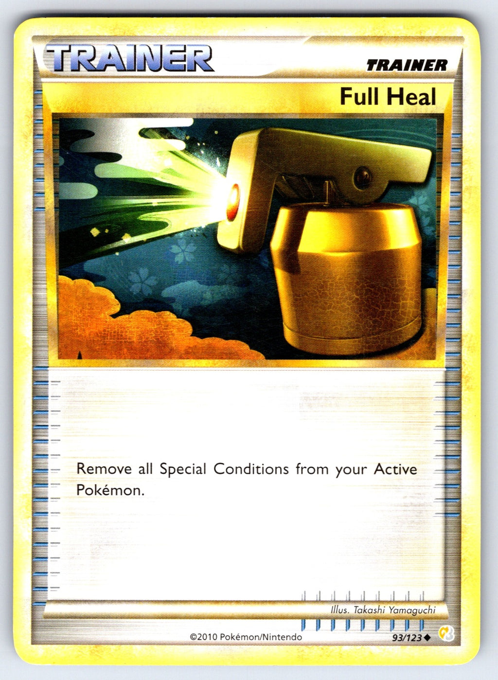 Full Heal Uncommon HeartGold SoulSilver 93/123 LP 2010