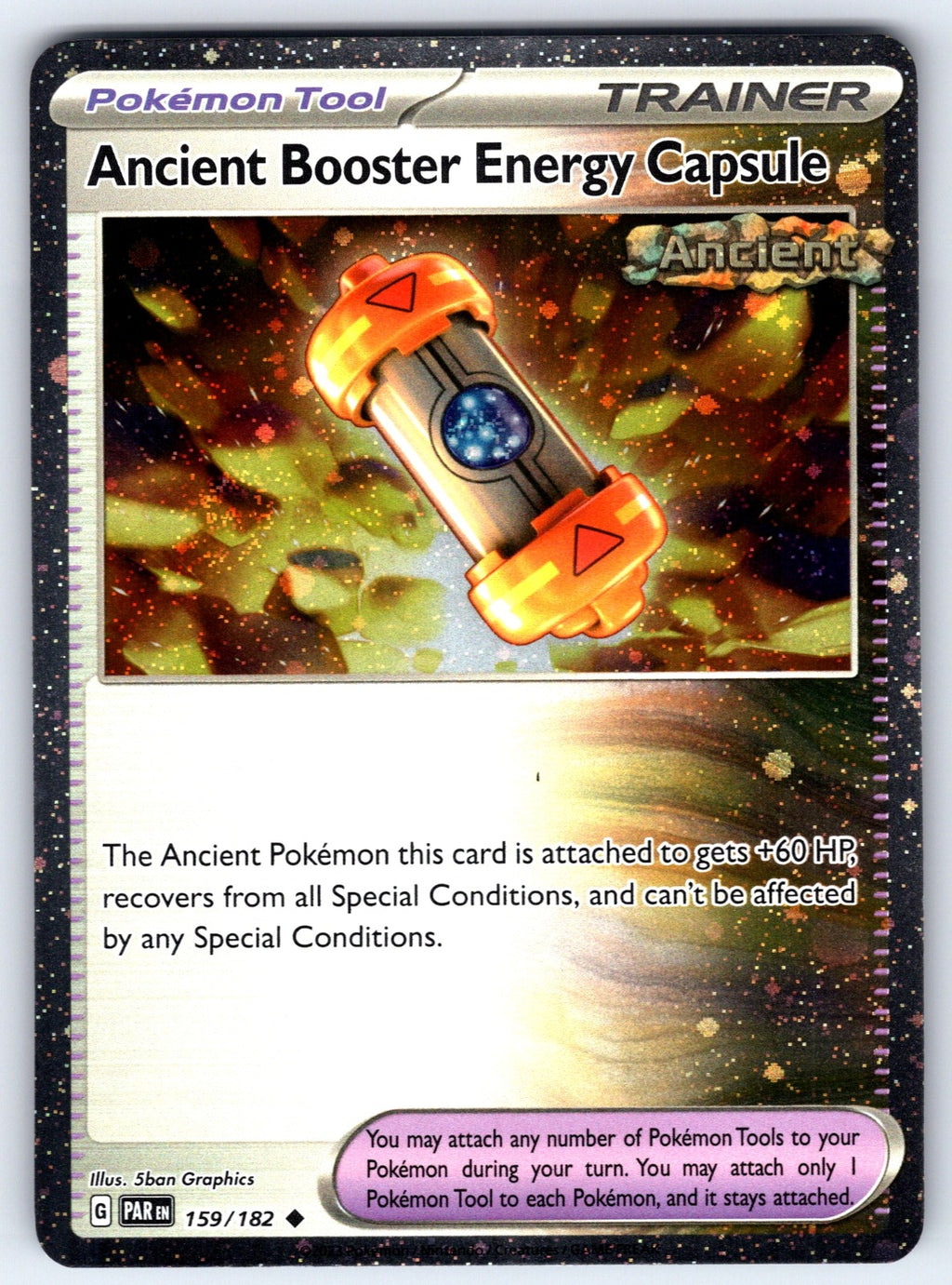 Ancient Booster Energy Capsule Holo Uncommon Miscellaneous Cards & Products 159/