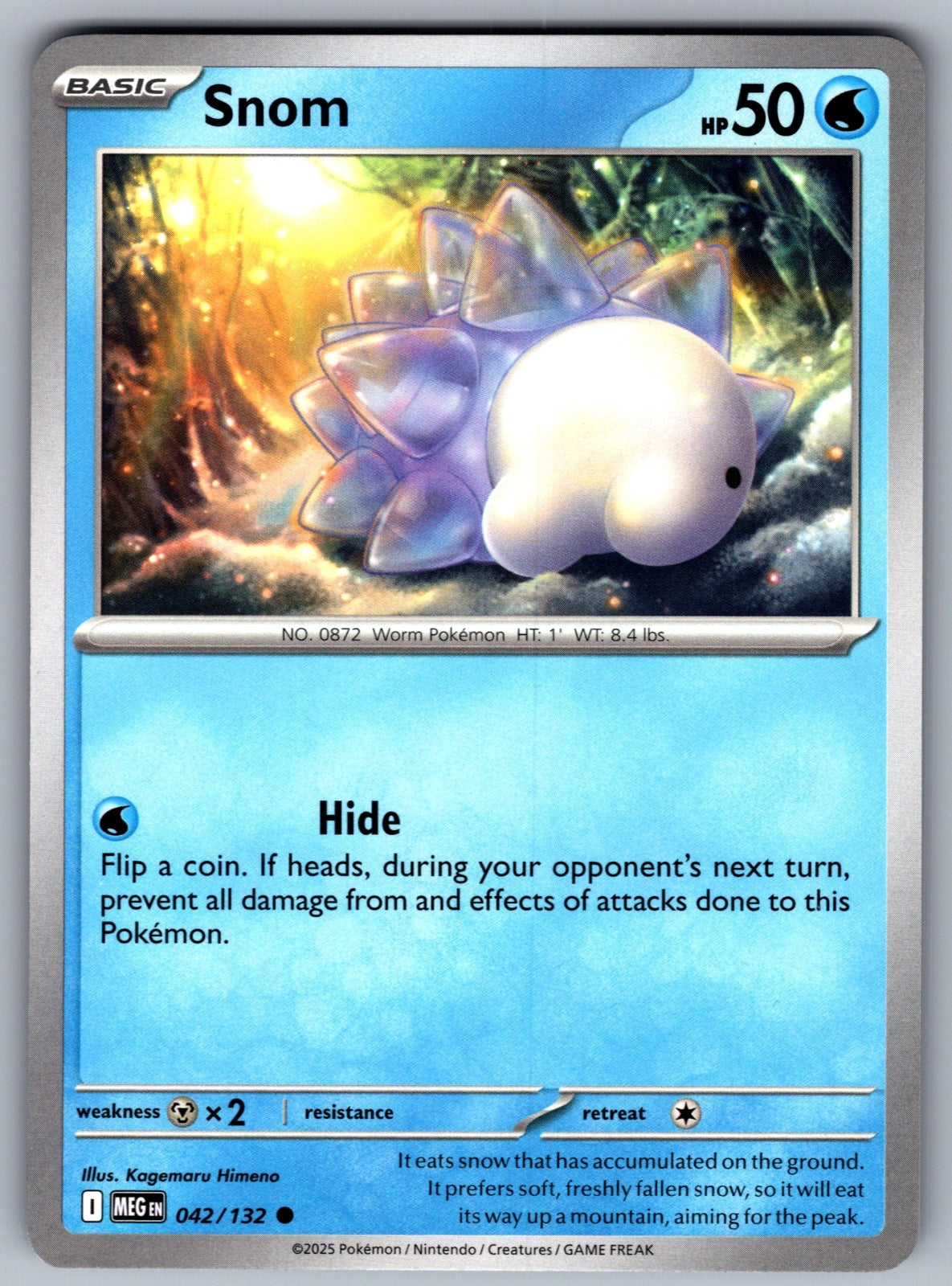 Snom Common ME01: Mega Evolution 042/132 NM 2025