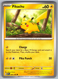 Pikachu Common SV: Scarlet & Violet 151 025/165 NM 2023