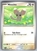 Minccino Common ME04: Chaos Rising 072/086 NM 2026