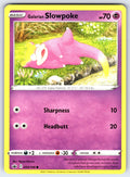 Galarian Slowpoke Common SWSH06: Chilling Reign 054/198 NM 2021