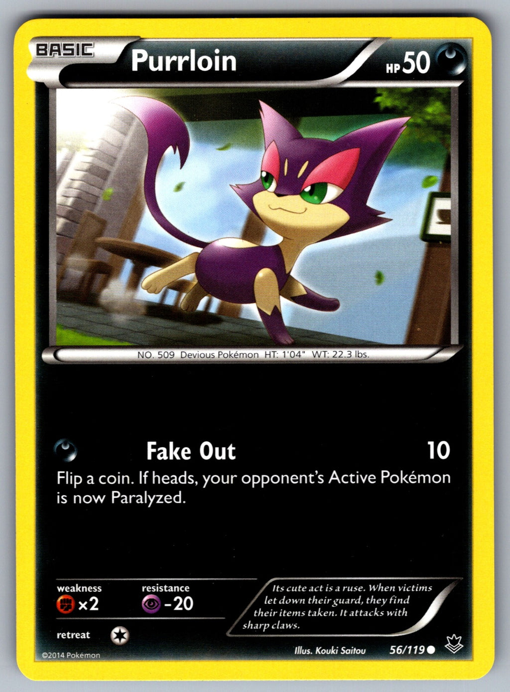 Purrloin Common XY - Phantom Forces 56/119 LP 2014