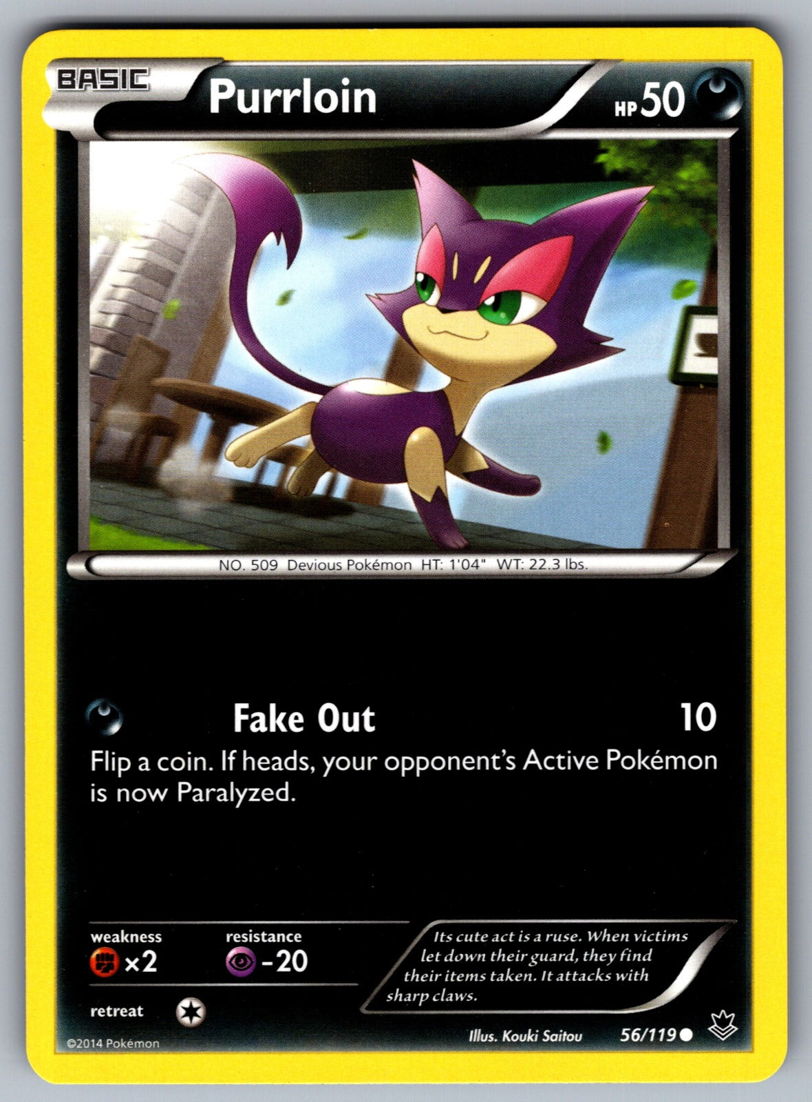 Purrloin Common XY - Phantom Forces 56/119 LP 2014