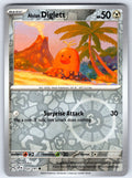 Alolan Diglett Reverse Holo Common SV08: Surging Sparks 122/191 NM 2024