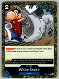 White Snake (Pirate Foil) Foil UC Premium Booster -The Best- Vol. 2 OP06-059 NM 