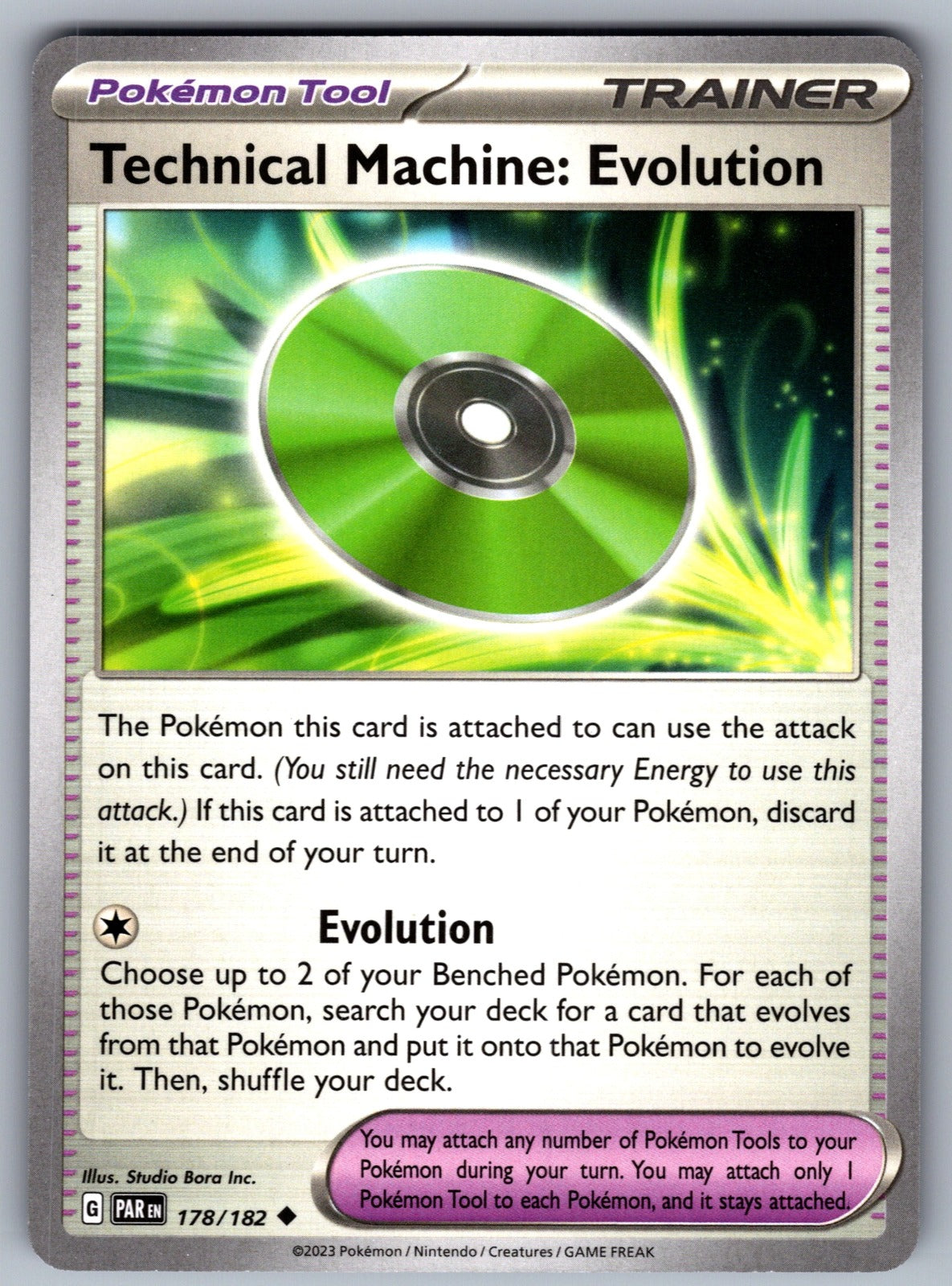 Technical Machine: Evolution Uncommon SV04: Paradox Rift 178/182 NM 2023