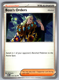 Boss's Orders [Ghetsis] Uncommon ME01: Mega Evolution 114/132 NM 2025