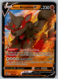 Hisuian Arcanine V Holo Ultra Rare SWSH12: Silver Tempest 090/195 NM 2022