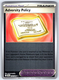 Adversity Policy Reverse Holo Uncommon ME04: Chaos Rising 074/086 NM 2026